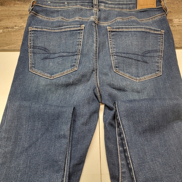 American Eagle Next Level Stretch High-Rise Jegging Jeans 6 Short - Picture 2 of 5